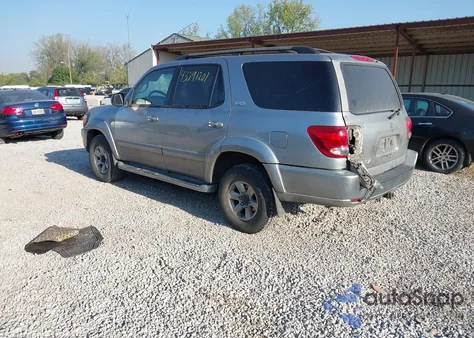 2006 Toyota Sequoia Sr5 V8 из США, поврежденный, VIN 5TDZT34A86S268464